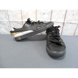 Puma Clyde Speedtribes Black Gold 368636-01 Men's Size 10.5